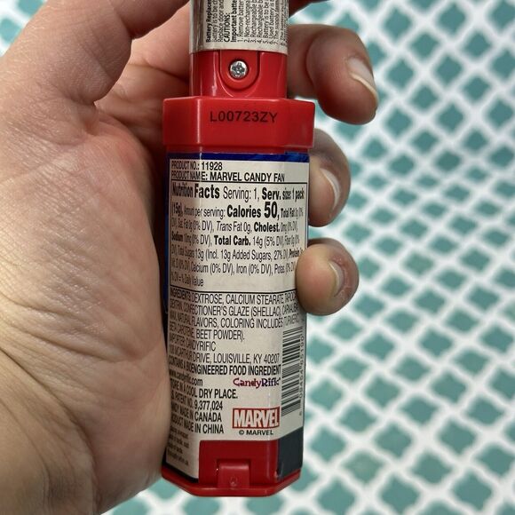 Marvel Candy Fan Iron Man Avengers Light Up Fan Works‎ - Picture 6 of 7